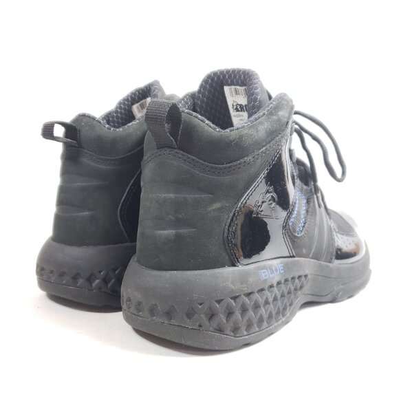 Rocky Mens 5" Duty Boots Size 10W Black Leather & Mesh Upper - Picture 4 of 9